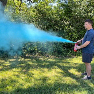 Why Gender Reveal Color Powder Extinguishers Are the Latest Trend