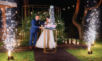 Cold Sparklers vs. Wedding Sparklers